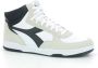 Diadora Game High Waxed Hoge sneakers Leren Sneaker Wit - Thumbnail 10