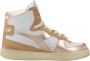 Diadora Heritage MI Basket metal pigskin used white orange Wit - Thumbnail 5