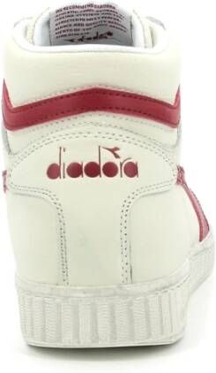 Diadora Hoge Waxed Sneakers White Heren