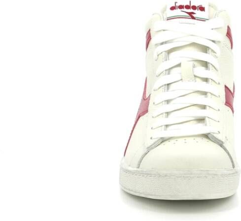 Diadora Hoge Waxed Sneakers White Heren