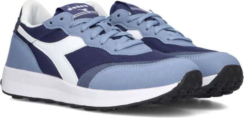 Diadora Jongens Lage Sneakers Race Gs Blue Heren