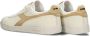 Diadora Game L Low Waxed M Lage sneakers Leren Sneaker Heren Creme - Thumbnail 5