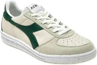 Diadora Leren sneakers met 3 cm hakhoogte Beige Heren