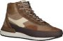 Diadora Leren sneakers met contrasterende inzetstukken Brown Heren - Thumbnail 2