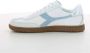 Diadora Lichtblauwe Trainer Metal Schoenen White Dames - Thumbnail 4