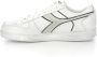 Diadora Magic Basket Low Icona Lage sneakers Leren Sneaker Wit - Thumbnail 76