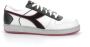 Diadora Magic Basket Low Icona Lage sneakers Leren Sneaker Wit - Thumbnail 79