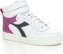 Diadora Magic Basket Gs Lage Sneakers White Dames - Thumbnail 2