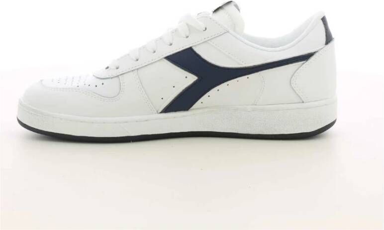 Diadora Magic Basket Lage Top Sneakers White Heren