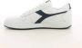 Diadora Magic Basket Lage Top Sneakers White Heren - Thumbnail 3