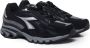 Diadora Mesh Sneakers met Suede Details Black Heren - Thumbnail 2