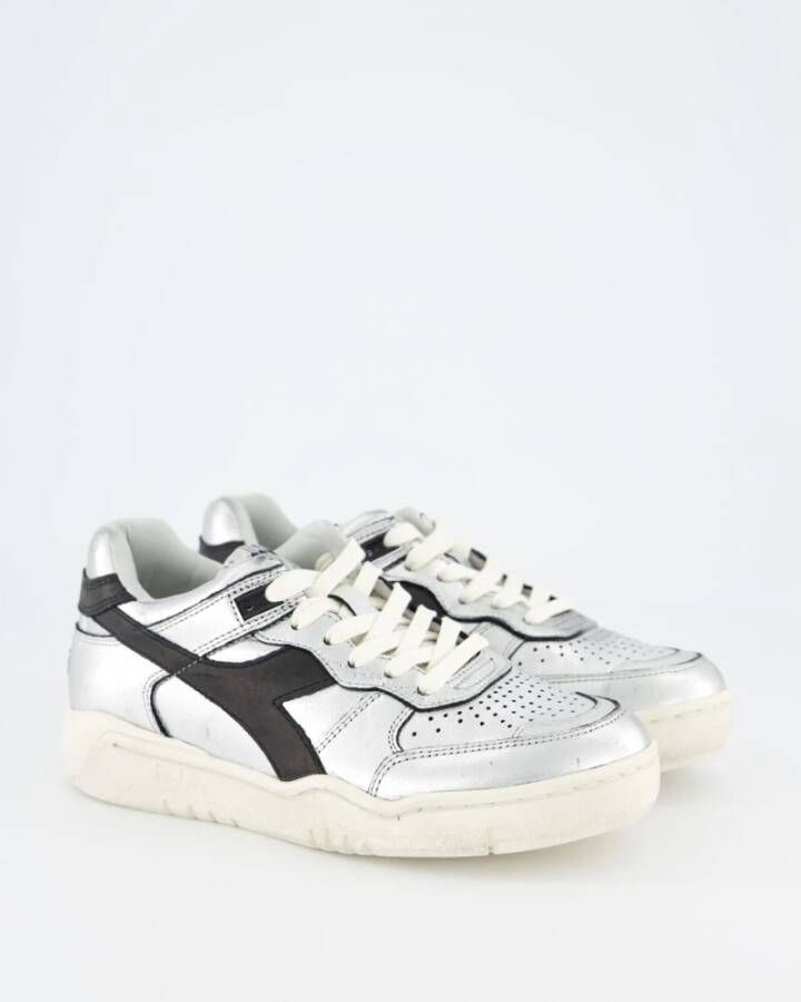 Diadora Metallic Damessneakers Gray Dames