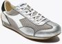 Diadora Metallic Silver Stellar SW Sneakers Gray Dames - Thumbnail 6