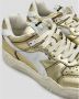 Diadora Metallic Sneaker Gouden Distressed Effect Yellow Heren - Thumbnail 2