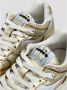 Diadora Metallic Sneaker Gouden Distressed Effect Yellow Heren - Thumbnail 4