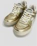 Diadora Metallic Sneaker Gouden Distressed Effect Yellow Heren - Thumbnail 5