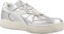 Diadora Metallic Sporty Sneakers Gray Dames - Thumbnail 7