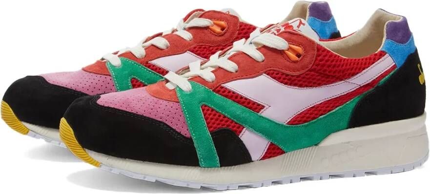 Diadora Rode Loopontbijt Sneakers Red Heren