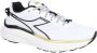 Diadora Nylon Low-Top Sneakers Ronde Neus White Heren - Thumbnail 2