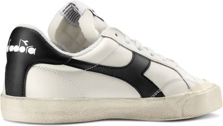 Diadora platte schoenen wit Heren