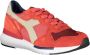 Diadora Stijlvolle Rode Stoffen Sneaker Red Dames - Thumbnail 2