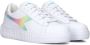 Diadora Regenboog Lage Top Sneakers Game Step Bloom White Dames - Thumbnail 2