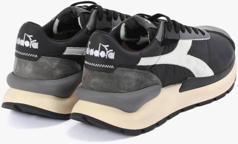 Diadora Retro Elite Zwarte Sneakers Black Heren