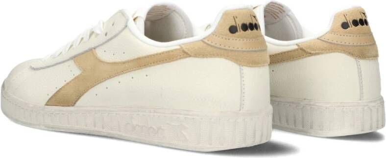 Diadora Retro Lage Sneaker Game L Beige Heren