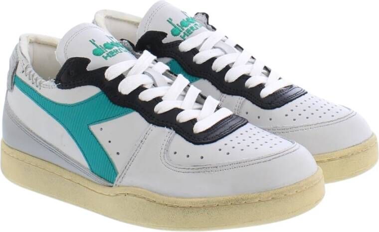 Diadora Rij Gesneden Sneakers White Dames