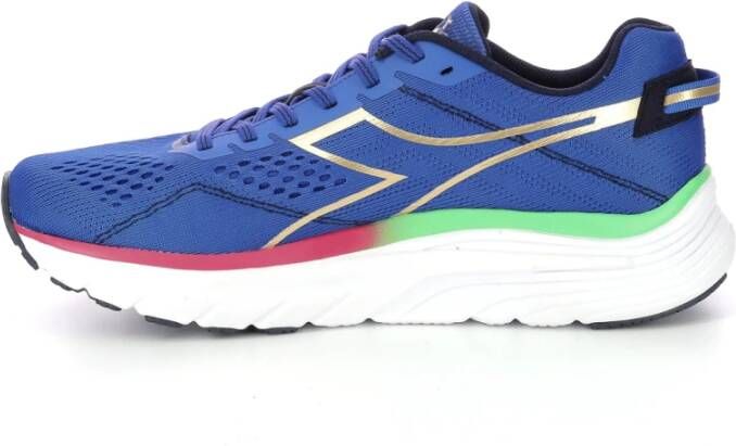 Diadora Equipe Atomo Hardloopschoenen Blauw Heren