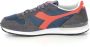 Diadora Camaro Leisure Sneakers Blauw Heren - Thumbnail 4