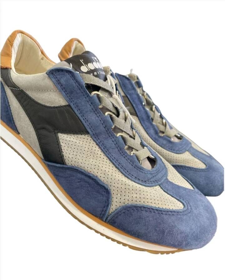 Diadora Suede SW Sneakers Blauw Heren