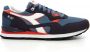 Diadora Leren Sneakers Stijlvol en Comfortabel Blauw Unisex - Thumbnail 4