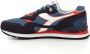 Diadora Leren Sneakers Stijlvol en Comfortabel Blauw Unisex - Thumbnail 6