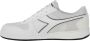 Diadora Lage Tech Wit Grijs Basketbalsneakers Multicolor Heren - Thumbnail 8