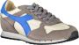 Diadora Grijze Leren Blend Stijlvolle Sneakers Gray Dames - Thumbnail 2