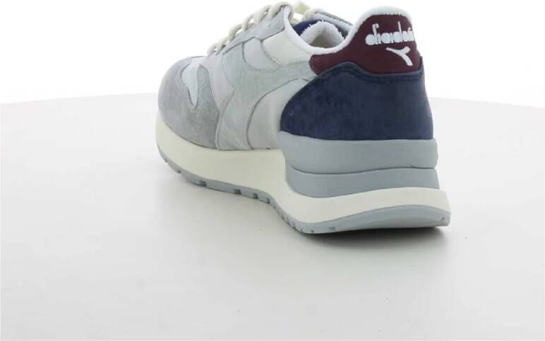 Diadora Lichtgrijze Conquest Sneakers Grijs Heren