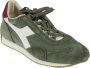 Diadora Stone Wash Canvas Sneakers Green Heren - Thumbnail 2