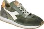 Diadora Groene Equipe H Lage Sneakers Multicolor Heren - Thumbnail 10