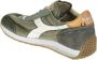 Diadora Groene Equipe H Lage Sneakers Multicolor Heren - Thumbnail 11