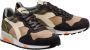 Diadora Trident 90 Leren Sneakers Kleur: Stoffig Groen Green Heren - Thumbnail 2