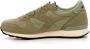 Diadora Groene Leren Veterschoenen Green Heren - Thumbnail 4