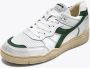 DIADORA Lage Sneakers Heren Led Combi Sneaker Maat: 43 Materiaal: Leer Kleur: Groen - Thumbnail 7