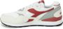 Diadora Witte Leren Sneakers met Veters Multicolor Heren - Thumbnail 2