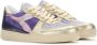 Diadora Sneakers Dames Lage sneakers Damesschoenen Leer MI bask L metal Paars - Thumbnail 9