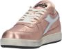 Diadora Sneakers Dames Lage sneakers Damesschoenen Leer Mi basket rc met Rose goud - Thumbnail 9