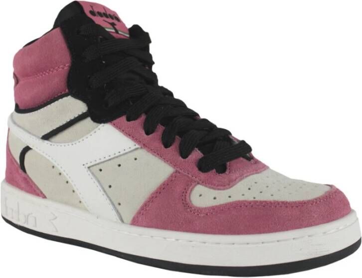 Diadora Magic Basket Mid Suede WN Sneakers Roze Dames