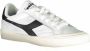 Diadora Stijlvolle Vetersneakers met Contrasterende Accenten White Dames - Thumbnail 2