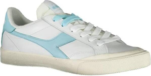 Diadora Sportieve Veterschoenen Wit Dames