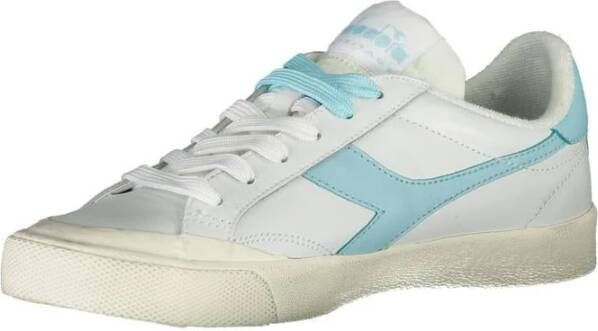 Diadora Sportieve Veterschoenen Wit Dames